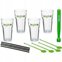 Бокалы для мохито mohito набор для напитков 13 el.