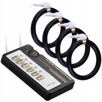 ZESTYAW секс гаджет для электростимуляции пениса-100V / 20mA кольца для пениса