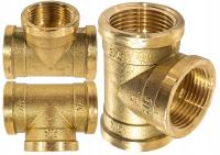 TRÓJNIK TROJAK RÓWNOPRZELOTOWY MOSIĘŻNY 3/4