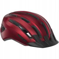 Kask rowerowy MET DOWNTOWN MIPS, czerwony