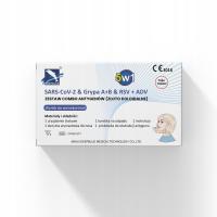 DeepBlue Test COMBO 5w1, COVID-19, Grypa A+B, RSV, Adenowirus, 1 szt.
