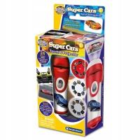 MG DYSTRYBUCJA Latarka i projektor Brainstorm - Supersamochody