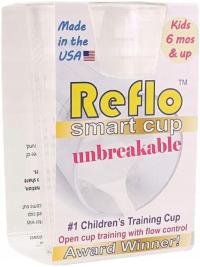 Reflo небьющаяся чашка для обучения питью со вставкой