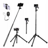 K&F CONCEPT STATYW TRIPOD REGULOWANY OD 36 DO 170CM GWINT 1/4 CALA + PILOT