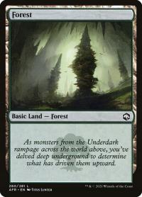 MtG: Forest (V.3) (AFR)
