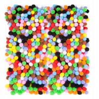 Помпоны красочные мини декоративные помпоны 7 мм 380 шт