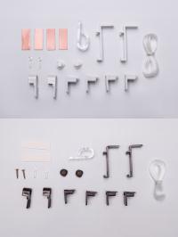 Zestaw do Montażu Rolet Żaluzji Haczyki Uchwyt Szybki Łatwy Montaż