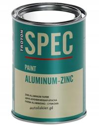 Серебряная антикоррозийная виниловая краска алюминий-цинк Тротон 1 литр 1299