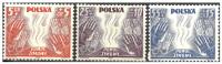1938 Polska Fi.327-329 ** POMOC ZIMOWA gwar. J.WALOCHA PZF