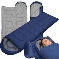 Туристический спальный мешок легкий мумия одеяло 2В1ПОКРЫТИЕ