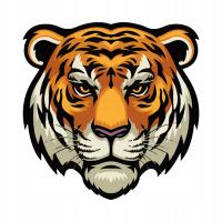 Naprasowanka Tygrys Termo Naklejeka Na Odzież 6 do 15cm