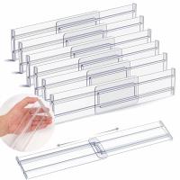 8 x ORGANIZER DO SZUFLADY SZUFLAD SEPARATOR PRZEGRODY REGULOWANY 28-52 cm