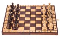 Квадрат-шахматы деревянные королевские 36-обжигаемые