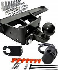 Hak holowniczy+WIAZKA7pin Ford TRANSIT Custom 2012-2023r Furgon VAN bus