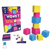 WONKY Klocki Gra Towarzyska Zręcznościowa Imprezowa| Nowość! Tylko u nas!