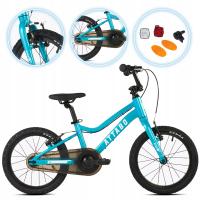 ATTABO EASE детский велосипед бирюзовый супер легкий 7,3 кг алюминиевый V-brake