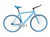Городской велосипед Fixed Bike freewheel Blue 25