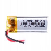 Bateria Akumulator Li-Poly 120mAh 3.7V 401230