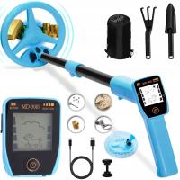 ПРОФЕССИОНАЛЬНЫЙ МЕТАЛЛОИСКАТЕЛЬ ДЕТСКИЙ ДЕТЕКТОР РЕГУЛИРОВКА С ГРАБЛЯМИ ЛОПАТА