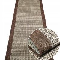 CHODNIK SZNURKOWY BRĄZOWY DO PRZEDPOKOJU NOWOCZESNY DO KUCHNI NA METRY 100