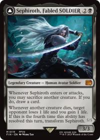 MTG Sephiroth, Fabled SOLDIER (MR)
