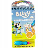 Bluey Wodne kolorowanie Bez Bałaganu Praca zbiorowa-stan NOWA
