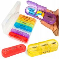 ОРГАНАЙЗЕР ДЛЯ ЛЕКАРСТВ, 7 ДНЕЙ, КОНТЕЙНЕР ДЛЯ ТАБЛЕТОК, 3 РАЗА В ДЕНЬ, ЕЖЕНЕДЕЛЬНАЯ КОРОБКА ДЛЯ ХРАНЕНИЯ