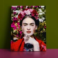 Obraz na płótnie Frida Kahlo 40x60cm Premium 360g