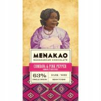 Menakao czekolada ciemna 63% combava/r.pieprz 75g