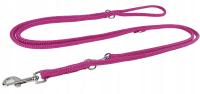 Champion Smycz dla Psa Sznur Linka Regulowana 2,5m/0,6cm Różowa Fuksja