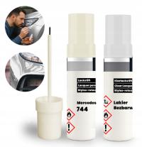 Zaprawka MERCEDES 744 - Zestaw do Naprawy Drobnych Rys i Odprysków SREBRNY