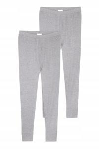 C&A KALESONY MĘSKIE BAWEŁNIANE SZARE 2-PACK