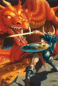 Plakat z filmu Dungeons and Dragons Smok 61x91,5cm