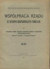 REFORMA ROLNA OBRADY GOSPODARKA ROLNICTWO 1927