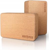 Klocek kostka do jogi korek twarda antypoślizgowa 22x14x7 cm 2szt