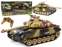 DUŻY CZOŁG ZDALNIE STEROWANY RC WAR TANK 9993 34 cm PILOT ZESTAW DLA DZIECI