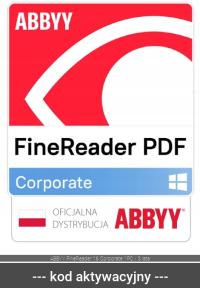 Abbyy FineReader 16 Corporate 1 PC / 36 miesięcy ESD