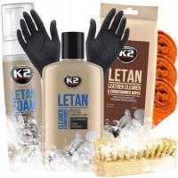 Набор для чистки и ухода за кожей кожаной обивки K2 LETAN