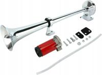 KLAKSON TRĄBKA PNEUMATYCZNA RÓG GŁOŚNY HORN ZESTAW DO WSZYSTKICH POJAZDÓW