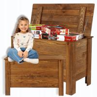 Ящик для хранения сосны, ящик для хранения игрушек, ящик для хранения, контейнер для хранения