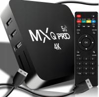 SMART TV BOX 8GB MXQ PRO 4K DEKODER Android 11.1 WIFI MULTIMEDIA + PILOT