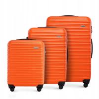 WITTCHEN ABS-U набор чемоданов оранжевый