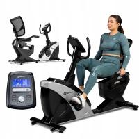Rower Stacjonarny Treningowy Poziomy Regulowany Elektromagnetyczny HopSport