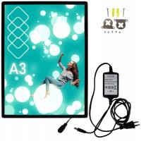Ramka Podświetlana A3 Rama Ledowa Reklamowa Plakatowa LED na Plakat Grafikę
