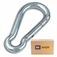 Karabińczyk do lin strażacki Karabinek 70mm 10 szt hak uchwyt łącznik