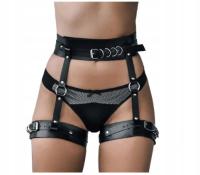 БДСМ жгут на бедрах ягодицы кожаные ремни