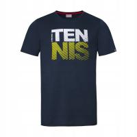 Koszulka tenisowa dla dzieci HEAD CLUB CHRIS T-shirt Junior Granatowa 164