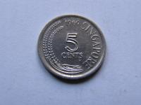 SINGAPUR SINGAPURA 5 CENTS 1969 ROK !!!!!!!!! 1735
