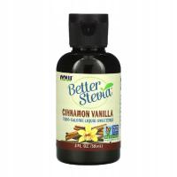 Now Better Stevia Liquid Cinnamon Vanilla 59ml