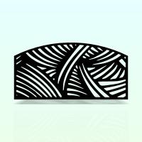 ЗАБОР ПРОЛЕТ ЗАБОР С ЧПУ ДЕКОРАТИВНЫЕ УЗОРЫ